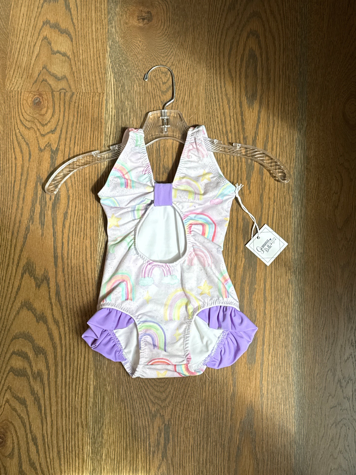 Sweetpea Leo with leg ruffles