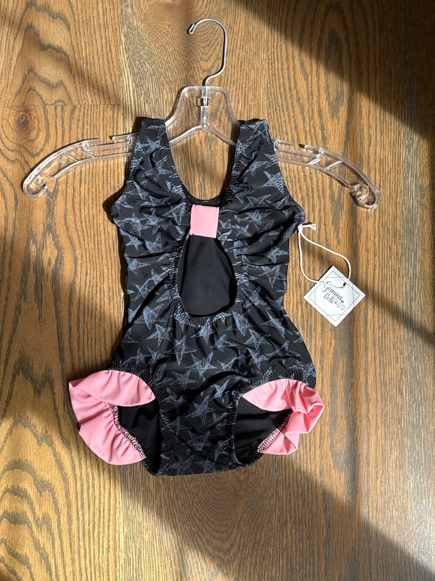 Sweetpea Leo with leg ruffles