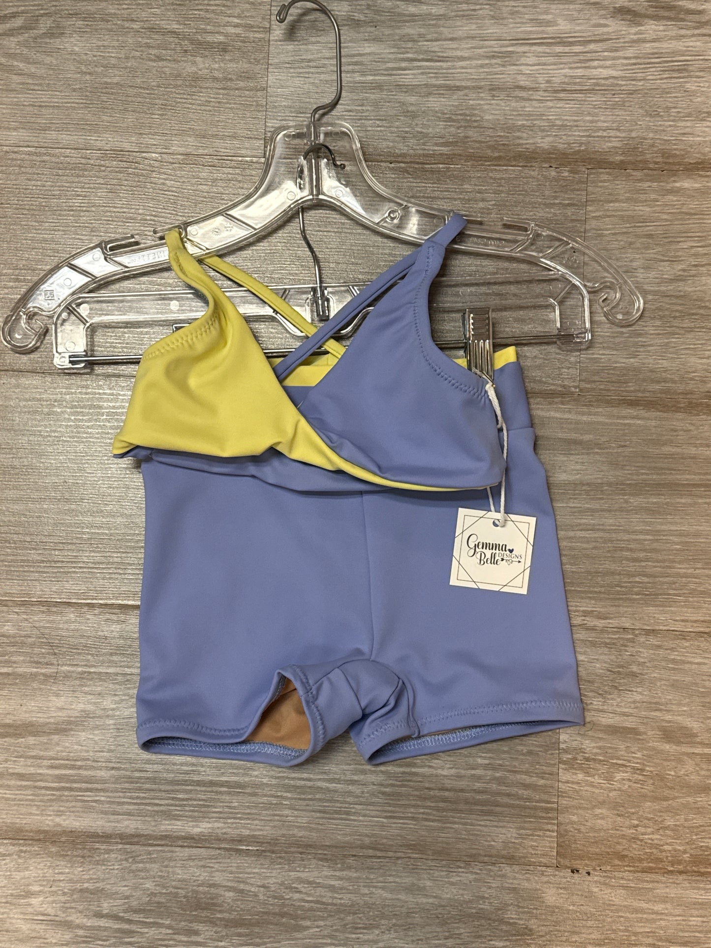 Magnolia twist & double band Biker set
