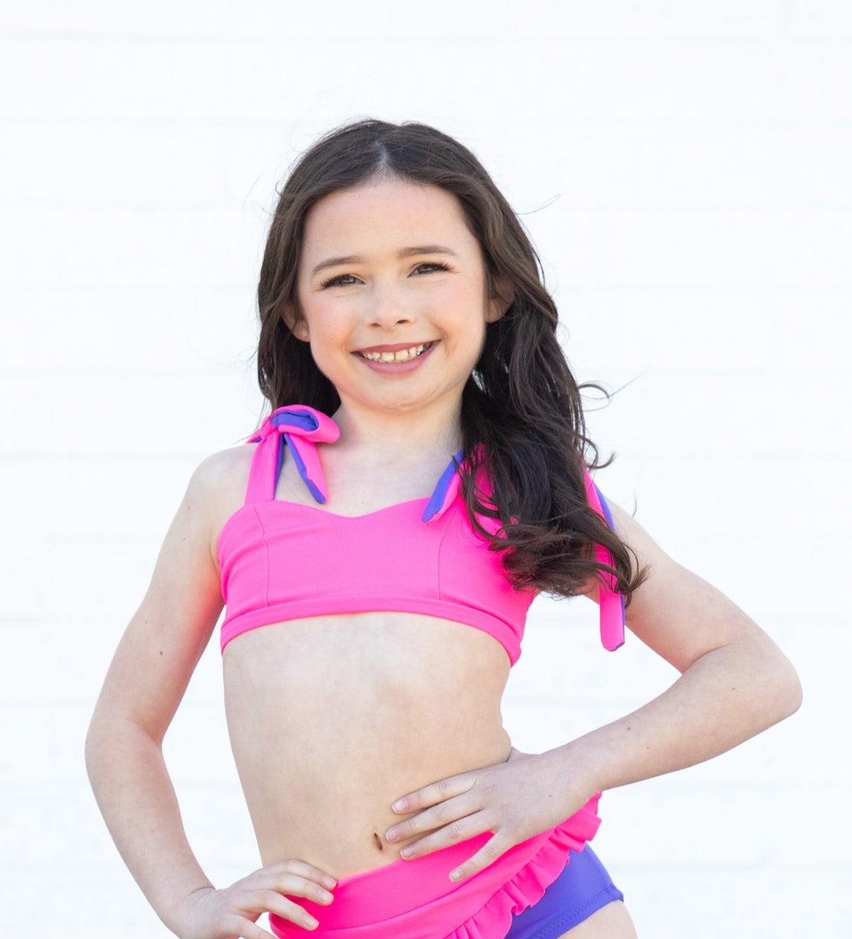 Primrose Top & Diagonal ruffle brief