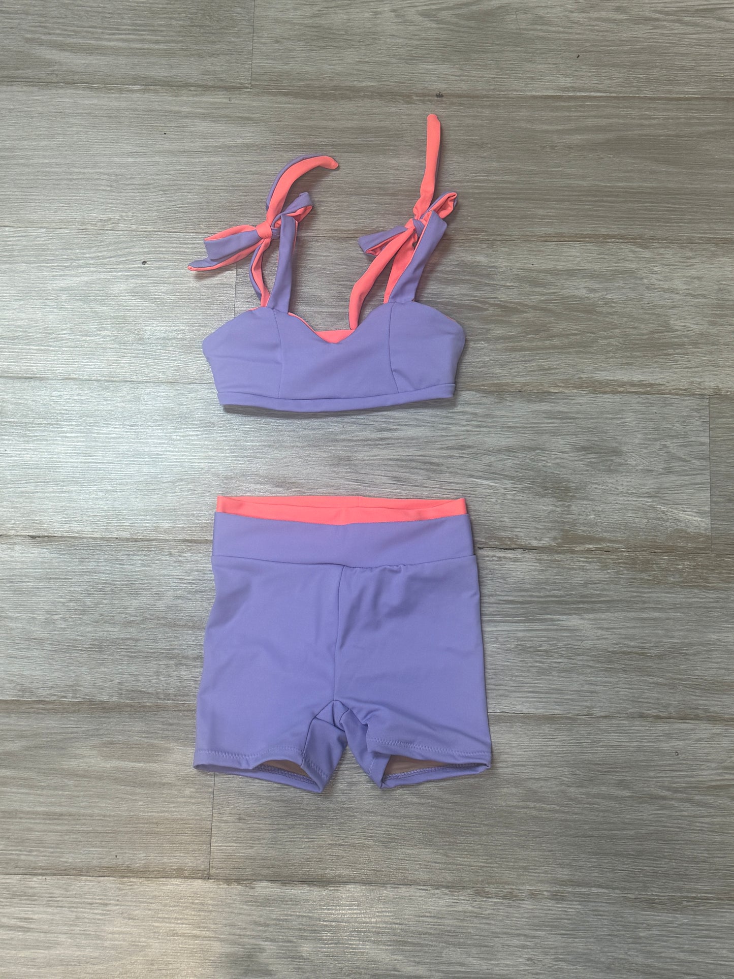 Primrose top & Double band biker set