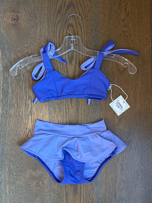Primrose Top & brief with waist ruffle